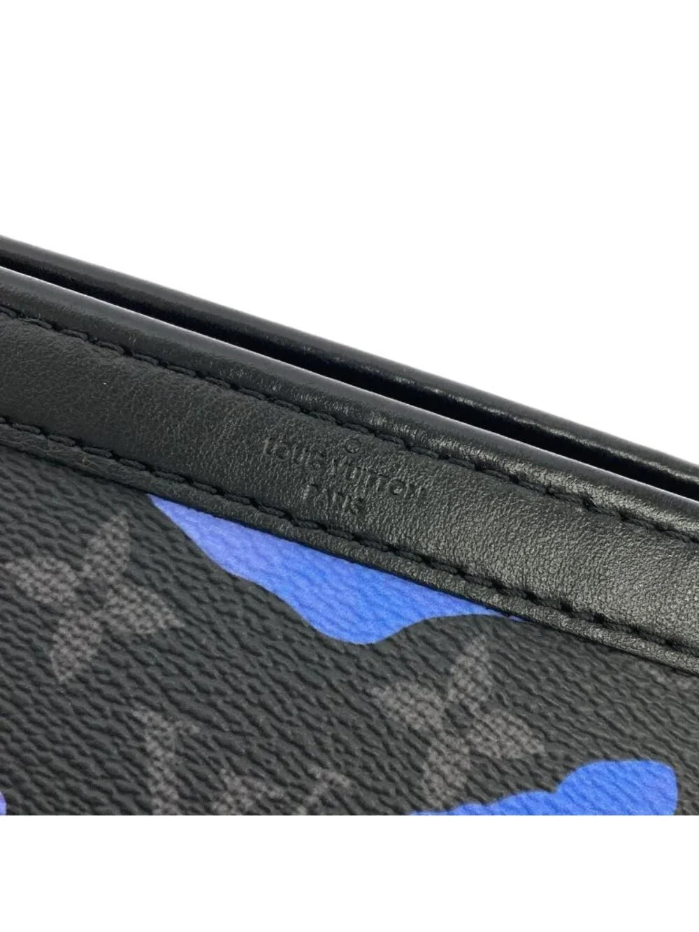 Louis Vuitton Monogram Eclipse Gaston Wearable Wallet Shoulder